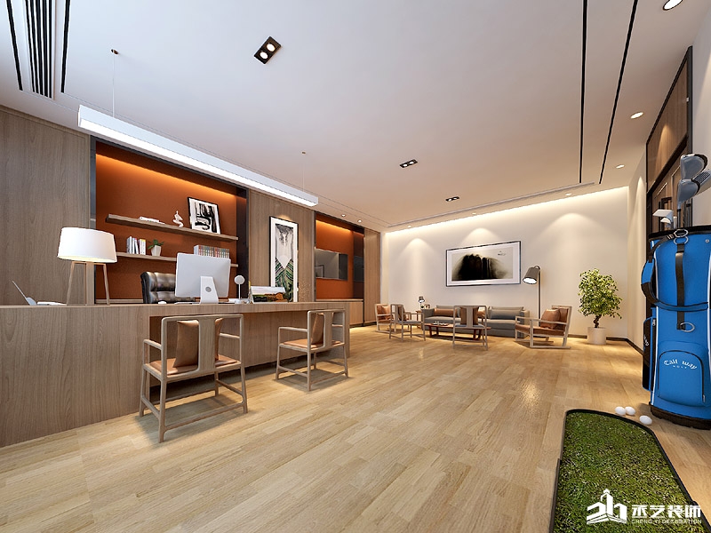 品尚文化傳媒公司寫字樓裝修 老總辦公室