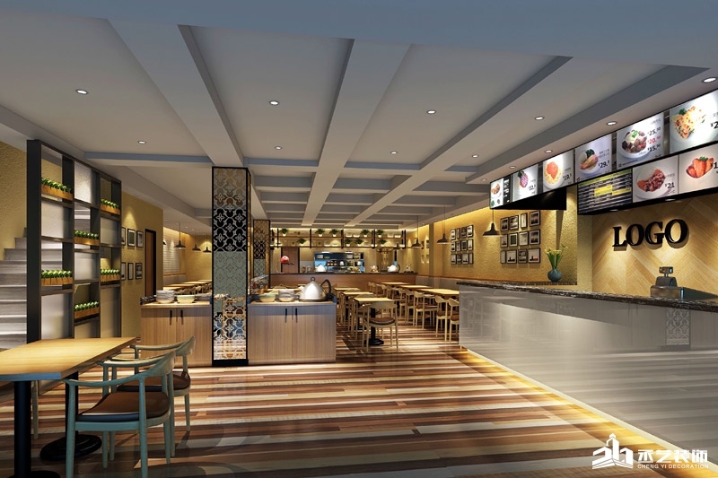 傳祺餐廳設計裝修 收銀台設計