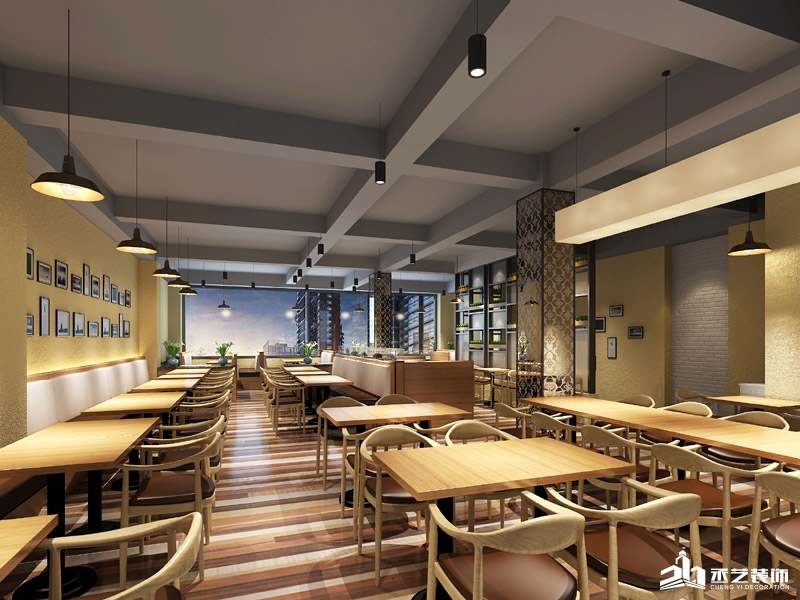 傳祺餐廳設計裝修 餐廳用餐區設計