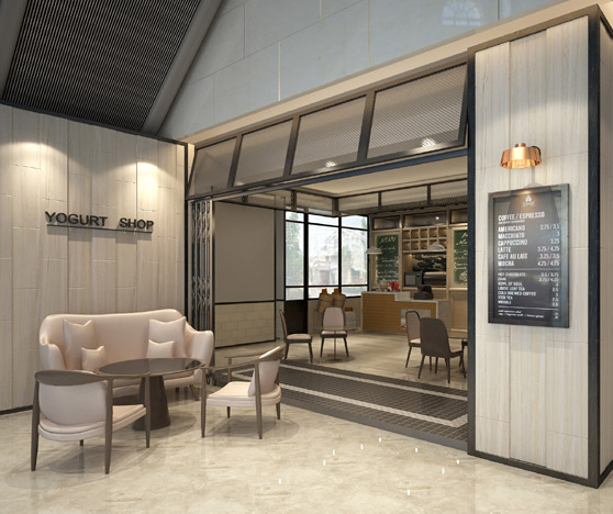 歸本主義廣州咖啡廳設計裝修