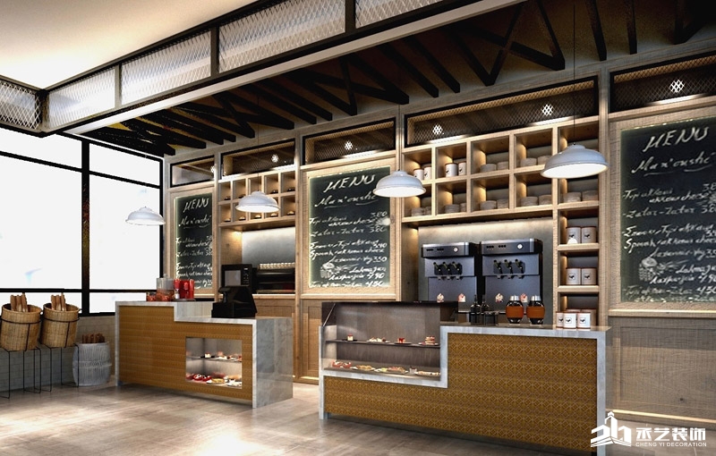 歸本主義廣州咖啡廳設計裝修