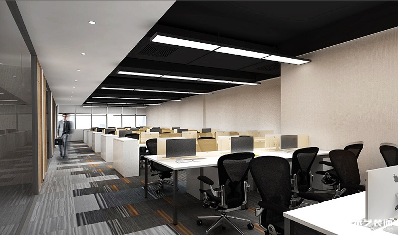 卡琦依服飾公司辦公室裝修 公共辦公區裝修