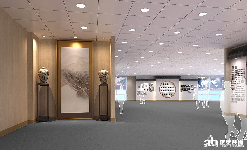 廣州市出入境管理局對外事務交流展廳設計裝修
