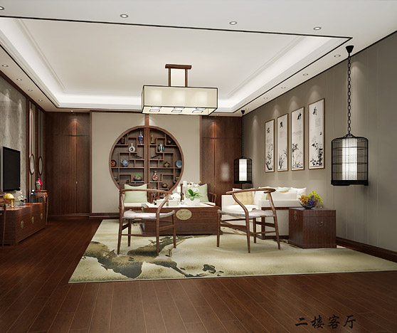 駿景花園鄧總住宅裝修設計