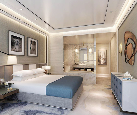 中海花園清新現代風格住宅裝修設計