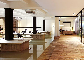 金蒂文化傳播公司辦公室設計裝修