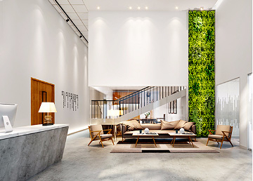 金隆燈具辦公樓設計裝修