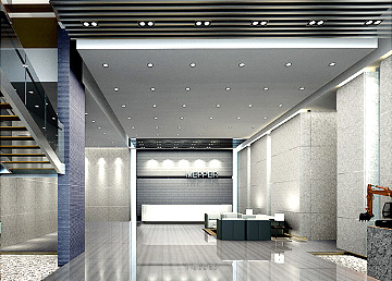 穗恒柳工挖掘機銷售公司廣州寫字樓裝修設計