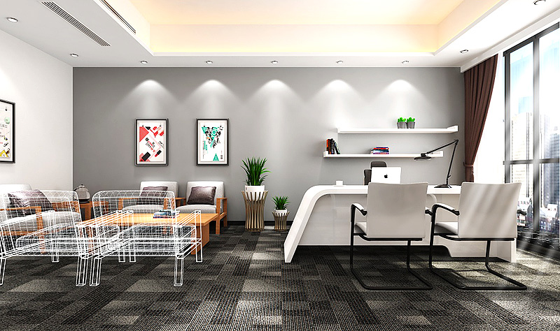 廣州化妝品公司辦公室裝修 總經理室裝修
