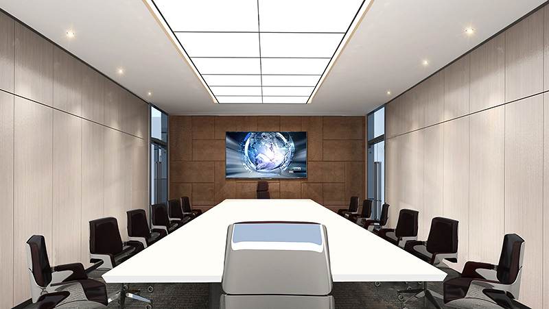 維傑斯通電氣廣州辦公室裝修設計 會議室